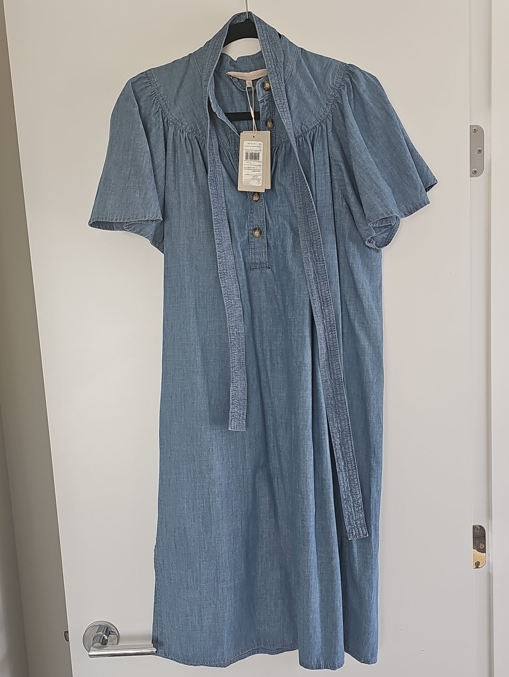 BNWT VANESSA BRUNO Tacianna Chambrey Dress